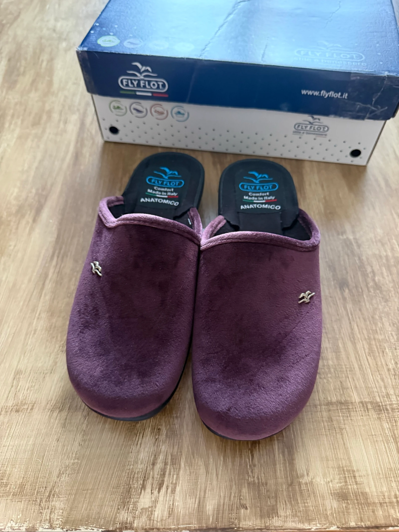 Purple indoor FLY FLOT slipper size 37 – photo 3